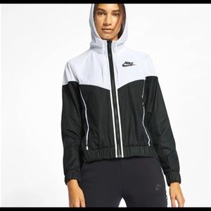 Nike Windrunner Jacket (Black & White)